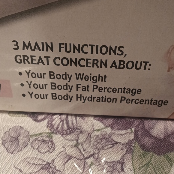 Brand New in Box/Tags Camry Body /Fat Hydration Scale - Picture 2 of 4